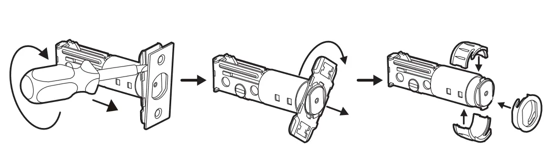 Revolo WFP01 WiFi Smart Lock - screwdrive