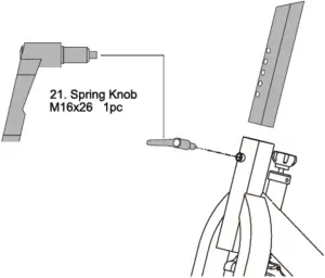 IN 9360 Indoor Bike ASSEMBLY STEP 3