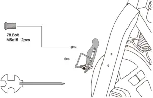IN 9360 Indoor Bike ASSEMBLY STEP 8