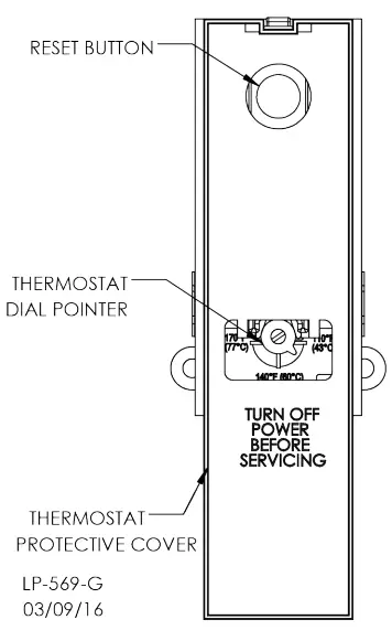 HTP lP 565 Everlast Light Duty Commercial Electric Water Heaters - Figure 6