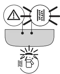 DeLonghi ECAM29X.6Y Cappuccino Machine- INDICATOR LIGHTS 17