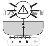 DeLonghi ECAM29X.6Y Cappuccino Machine- INDICATOR LIGHTS 7