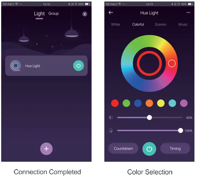 Ustellar UT88870-RGB LED Flood Light Outdoor App Control - Control 2