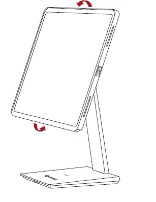 PITAKA MSP01-01 MagEZ Case Wireless Charging Stand-10