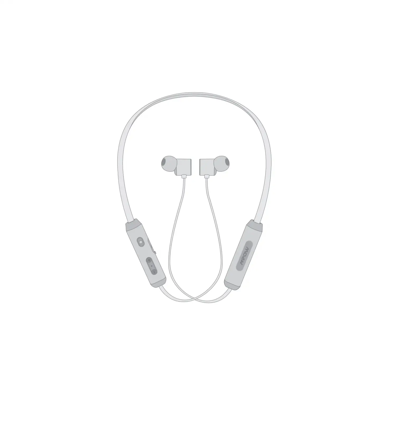Mpow Neckband Wireless Earphones User Manual