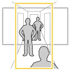 AXIS P14 Network Camera Series - Monitor long and narrow areas