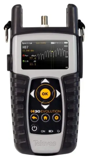 Televes 593501 Digital Processing Handheld DVB Meter Analyzer