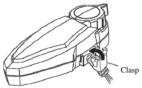 BIKECOMM BK S2 Bluetooth Headset - microphone cable