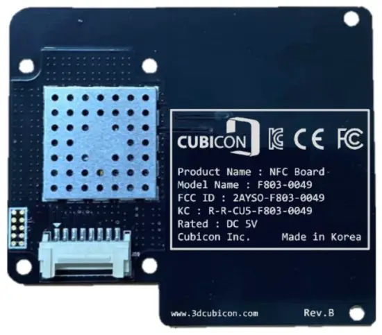 CUBICON F803-0049 Series NFC Board