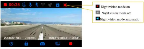 Shenzhen Diyigouxiang Technology D50 Suction Bracket Type Car Digital Video Recorder - app 7