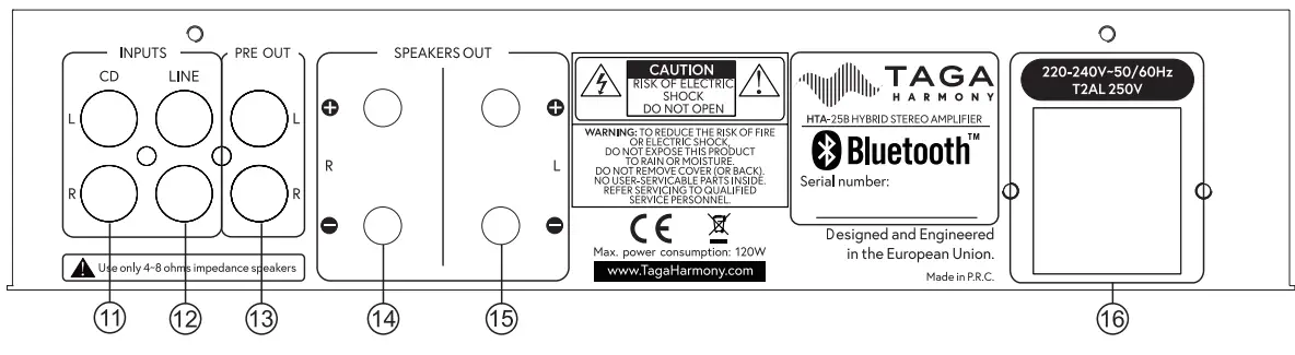 TAGA HARMONY HTA 25B Hybrid Integrated Amplifier-fig2