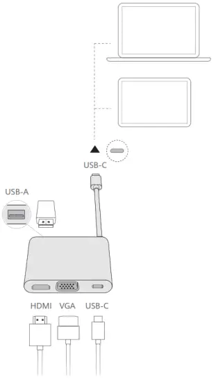HUAWEI MateBook E Laptop - MateDock