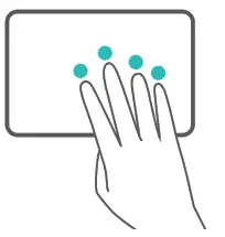 HUAWEI MateBook E Laptop - finger 19