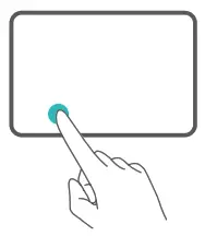 HUAWEI MateBook E Laptop - touchpad button