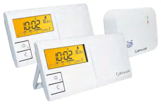 SALUS 091FLRF Digital Programmable Thermostat