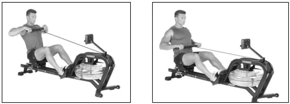 HAMMER 4542 Water Stream II Rower-13