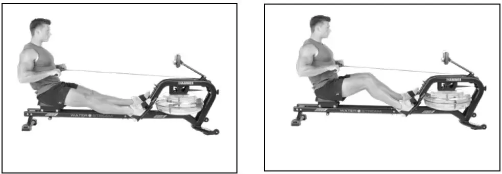 HAMMER 4542 Water Stream II Rower-14