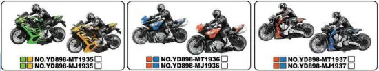 Yuan Di Toys Factory YD85722898-7 Motor Cycle Toys - figure 2