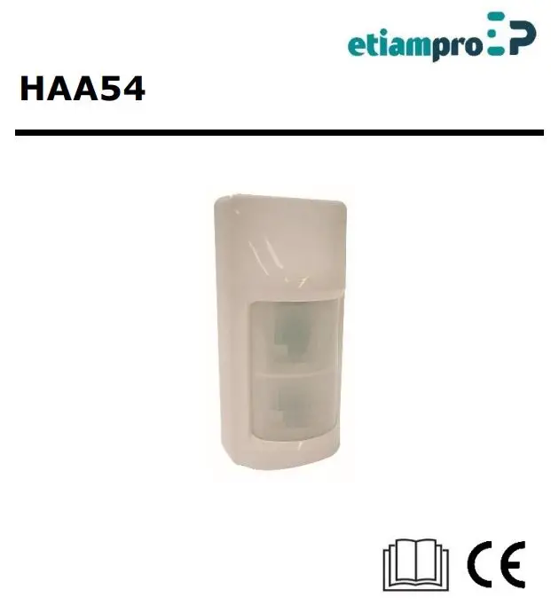 etiampro Pir Sensor With Double Twin Optics User Manual