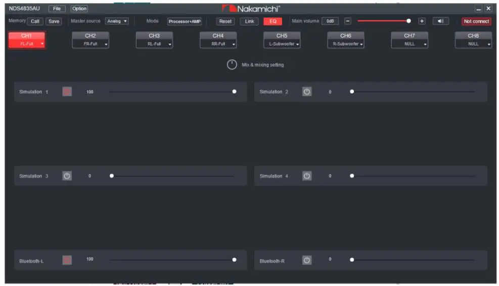 Nakamichi NDS4835AU Digital Sound Amplifier-13