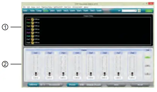 TAKSTAR ESC 80A Active Column Speaker - Delay Interface