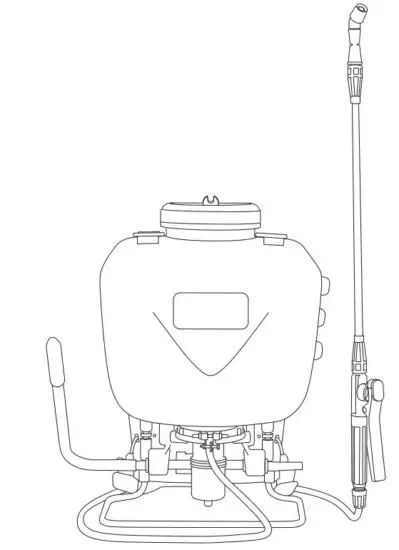 nylex 50133442 15L Heavy Duty Backpack Sprayer