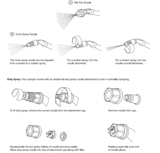 nylex 50133442 15L Heavy Duty Backpack Sprayer - parts 2