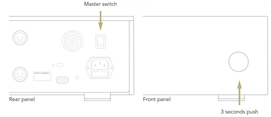 GOLD NOTE PH 1000 Phono Preamplifier - SELECT FUNCTIONS 3