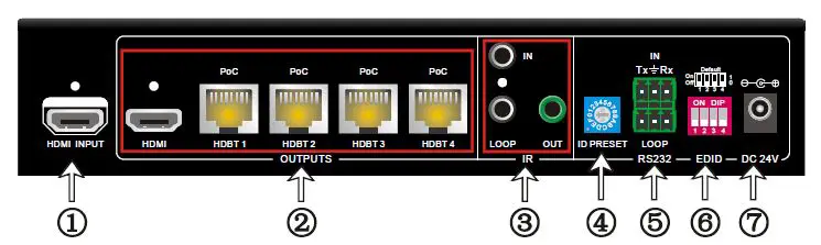 ALFATRON-SUH4T 1x4-HD-Baset-Splitter-fig-2