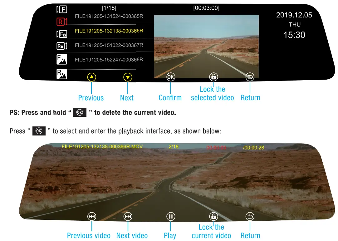 GERMiD-YVL-096AWF-FHD-9-66-Inch-1080P-Streaming-Media-Mirror-Monitor-With-Built-In-Dash-Cam-FIG-12
