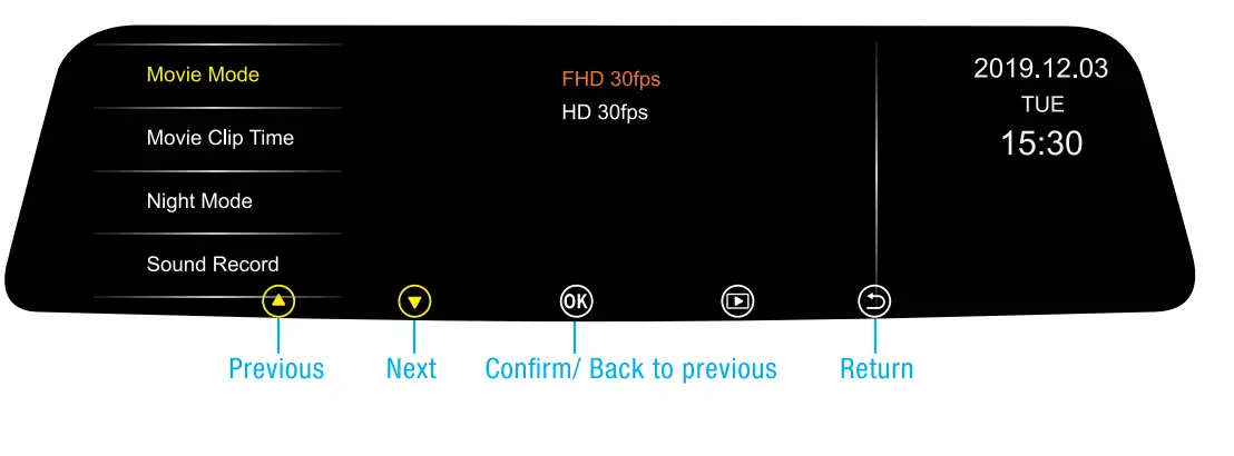GERMiD-YVL-096AWF-FHD-9-66-Inch-1080P-Streaming-Media-Mirror-Monitor-With-Built-In-Dash-Cam-FIG-7