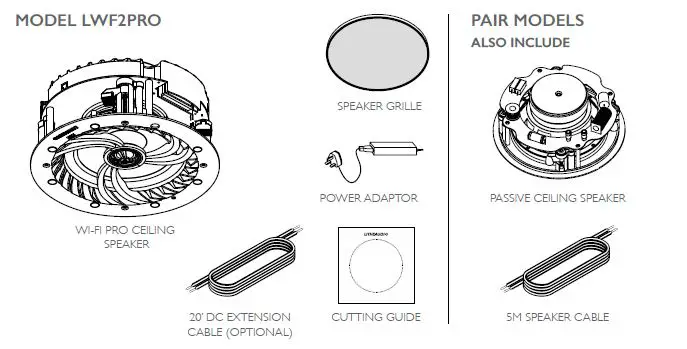 LITHEAUDIO-V2-All-In-One-Wi-Fi-Ceiling-Speaker-fig1