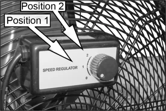 Clarke CAM30B 230V 30 Inch Drum Fan - FIG 2