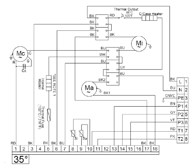 SCE-AC1000B230VSS Air Conditioner---