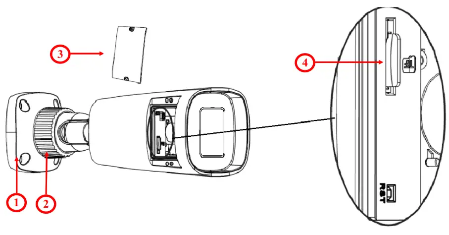 NOVUS NVIP 5H 6511 F IP Camera - microSD