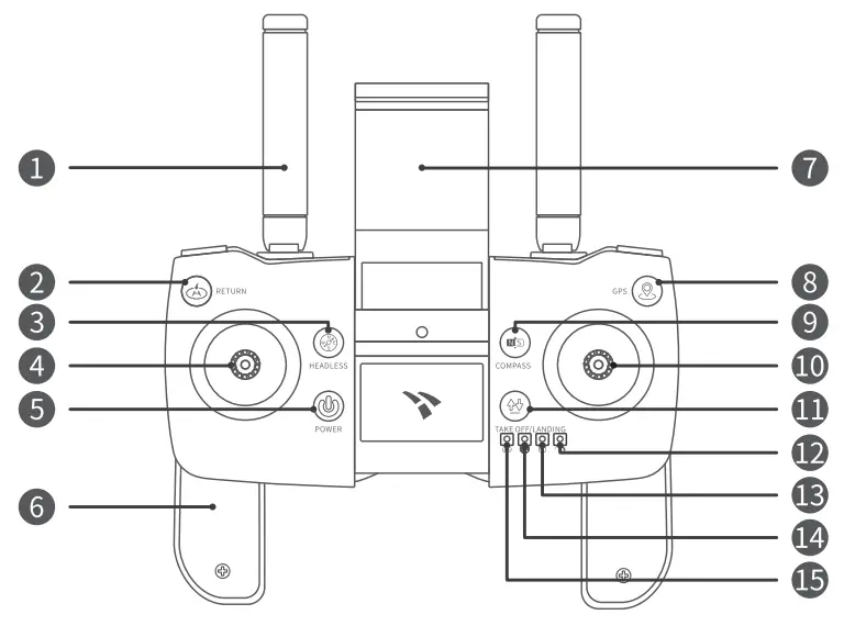 SNAPTAIN SP600N GPS Drone with gimble - FIG 10