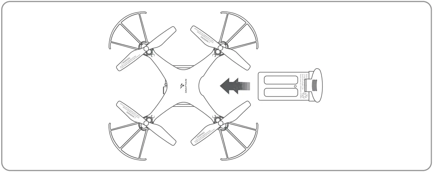 SNAPTAIN SP600N GPS Drone with gimble - FIG 14