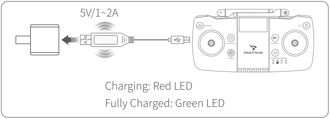 SNAPTAIN SP600N GPS Drone with gimble - FIG 16