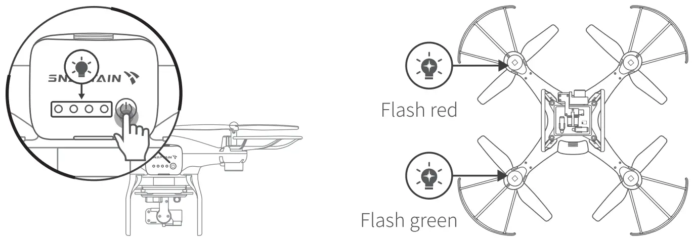 SNAPTAIN SP600N GPS Drone with gimble - FIG 20
