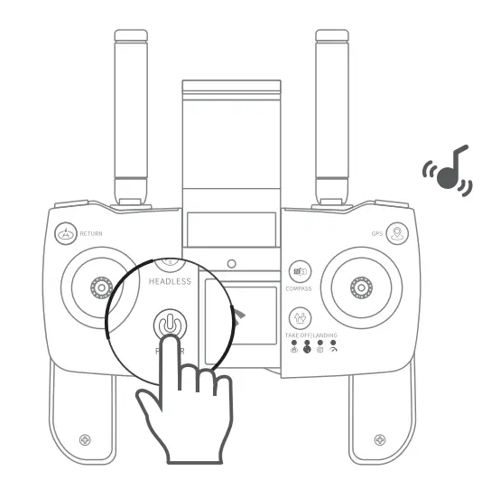 SNAPTAIN SP600N GPS Drone with gimble - FIG 22