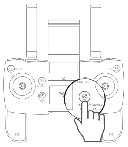 SNAPTAIN SP600N GPS Drone with gimble - FIG 52