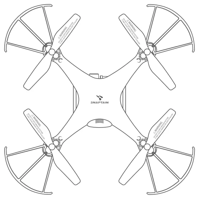 SNAPTAIN SP600N GPS Drone with gimble