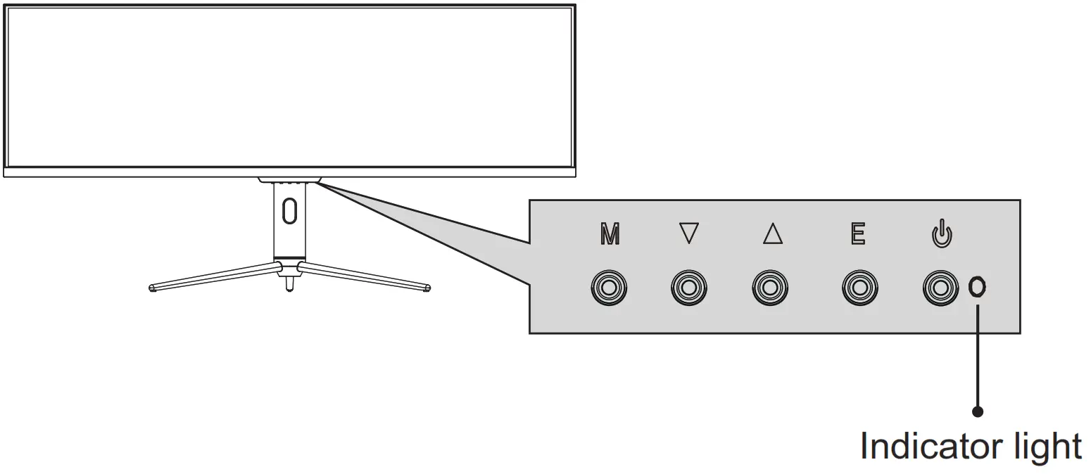itek ITMF44A121DFHD 43  8 Inch Ultra Wide Flat Monitor - Light