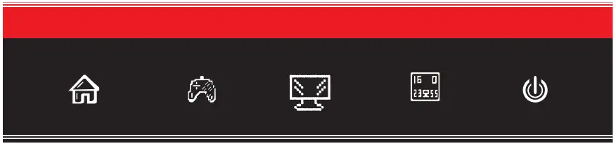 itek ITMF44A121DFHD 43  8 Inch Ultra Wide Flat Monitor - poer 1