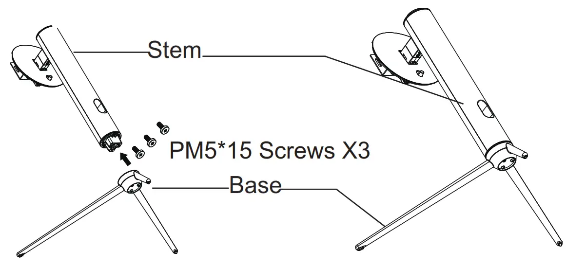 itek ITMF44A121DFHD 43  8 Inch Ultra Wide Flat Monitor - screwdriver