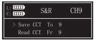 SIRUI Duken T60 Telescopic RGB LED Tube Light User Guide - CCT Mode