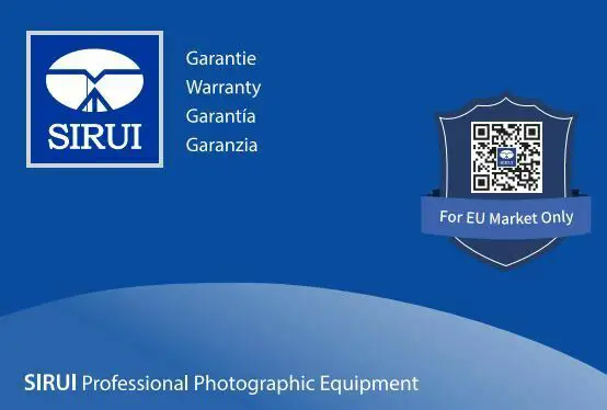 SIRUI Duken T60 Telescopic RGB LED Tube Light User Guide - Warranty