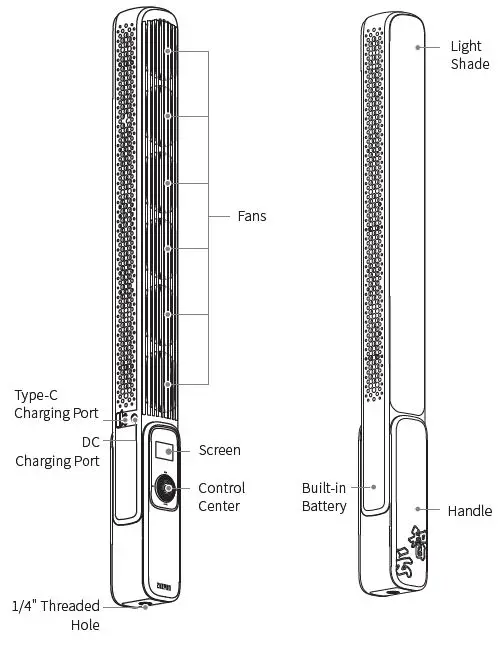 ZHIYUN-FIVERAY-FR100C-RGB-LED-Tube-Light-fig-1