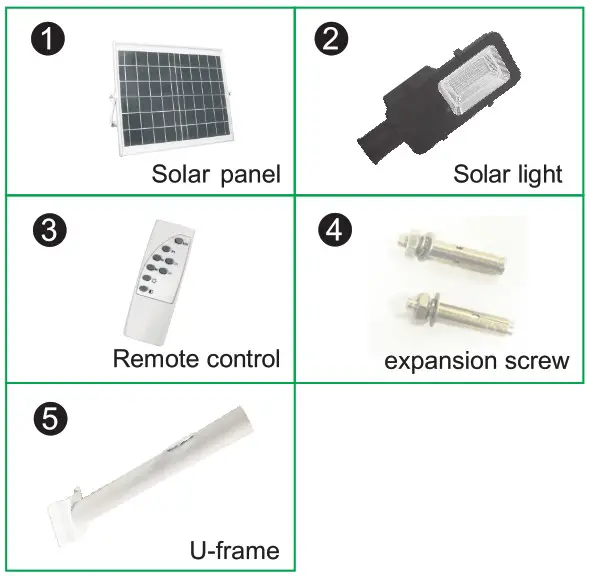 OPTONICA 5460 Solar Light - list 1