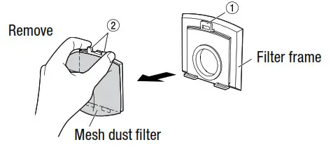 IRIS Rechargeable Mattress Cleaner - Dust Filter Replacement
